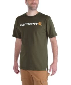 Carhartt Core Logo T-Shirt Dicke Qualität -Haix Shop 103361 2 1 1280x1280