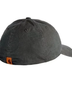 Carhartt Rigby Stretch Fit Leatherette Patch Cap 2 Carhartt Rigby Stretch Fit Leatherette Patch Cap -Haix Shop 103534 grau back 1280x1280