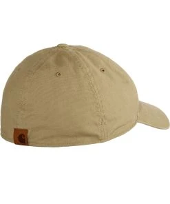 Carhartt Rigby Stretch Fit Leatherette Patch Cap 3 Carhartt Rigby Stretch Fit Leatherette Patch Cap -Haix Shop 103534 khaki back 1280x1280