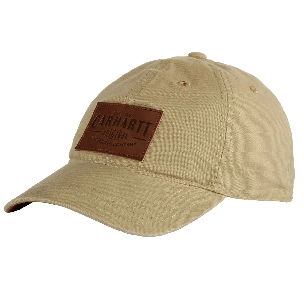Carhartt Rigby Stretch Fit Leatherette Patch Cap Carhartt Rigby Stretch Fit Leatherette Patch Cap -Haix Shop 103534 khaki