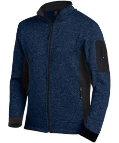 FHB Strickfleece Jacke Atmungsaktiv