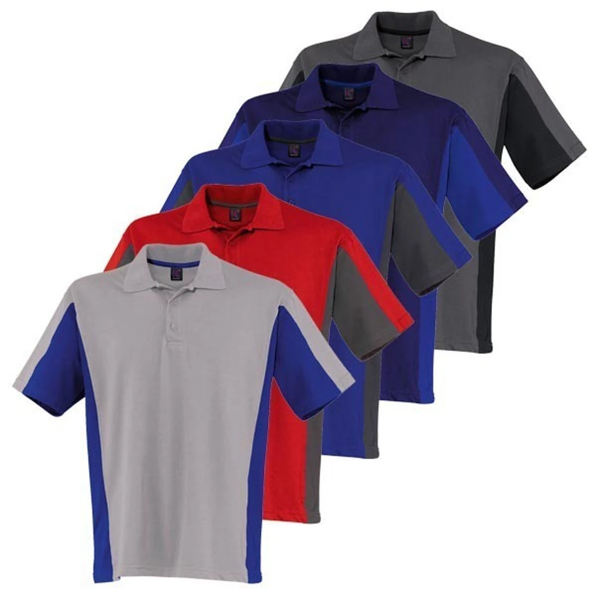 Kübler zweifarbiges Poloshirt Kübler Zweifarbiges Poloshirt -Haix Shop 2704