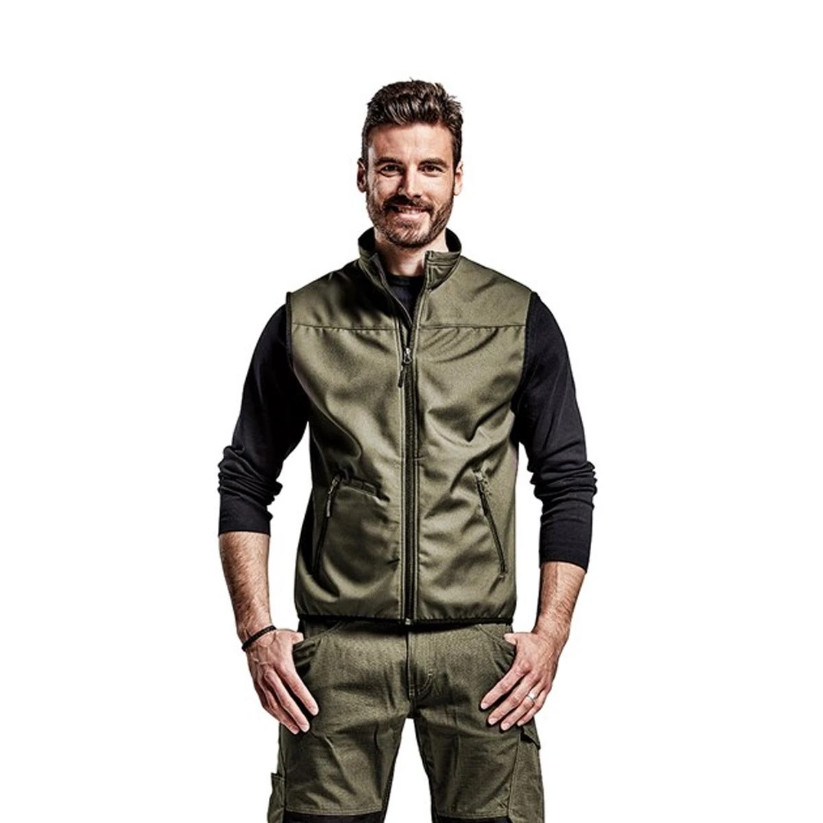 Blakläder Ripstop Softshell Weste 3850 Blakläder Ripstop Softshell Weste 3850 -Haix Shop 3850 olive