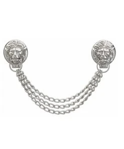 FHB Löwenkopfkette Silber