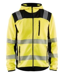 Blakläder Warnschutz Strickjacke Mit Reflex Klasse 2