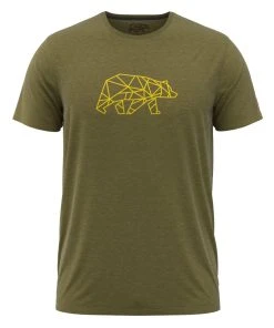 FORSBERG Finnson T-Shirt Mit Brustlogo -Haix Shop 728672 43 FINNSON Olive front web 1280x1280