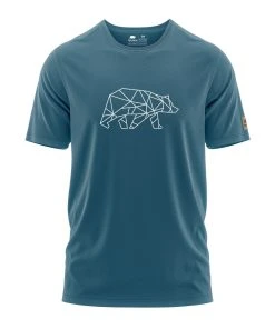 FORSBERG Finnson T-Shirt Mit Brustlogo -Haix Shop 728672 734 Finnson T Shirt nachtblau weiss front web 1280x1280