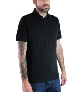 FORSBERG Poloshirt Mit Knopfleiste -Haix Shop 750068 10 Poloshirt schwarz Model Frontside webqIbuZg5T9qzml 1280x1280