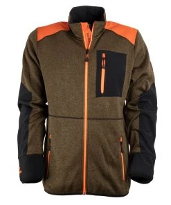 FORSBERG Loggers II Strickjacke Mit Verstärkungen -Haix Shop 750479 645 Loggers II brown orange front web 1280x1280