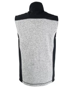 FORSBERG Vesta II Strickfleece Weste -Haix Shop 750678 134 Vesta II hellgrau Back web 1280x1280