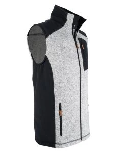 FORSBERG Vesta II Strickfleece Weste -Haix Shop 750678 134 Vesta II hellgrau Frontside 02 web 1280x1280