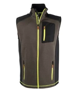 FORSBERG Vesta II Strickfleece Weste -Haix Shop 750678 44 Vesta II olive lime front web 1280x1280