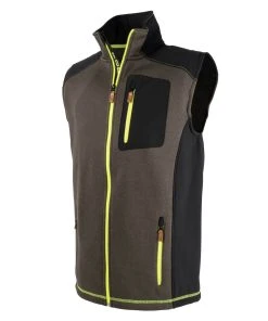 FORSBERG Vesta II Strickfleece Weste -Haix Shop 750678 44 Vesta II olive lime frontside 1 web 1280x1280