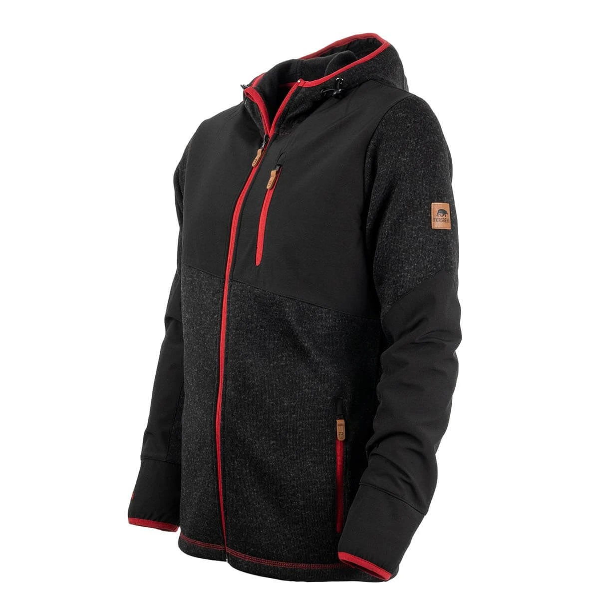 FORSBERG Alrik II Kapuzenjacke aus Strickfleece FORSBERG Alrik II Kapuzenjacke Aus Strickfleece -Haix Shop 750679 11 Alrik II anthrazit frontside 2