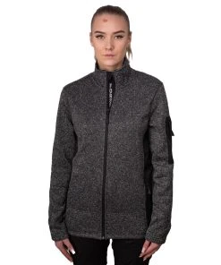 FORSBERG Elva Damen Strickfleece Jacke 3 FORSBERG Elva Damen Strickfleece Jacke -Haix Shop 750682 11 Elva Model Front web 1280x1280