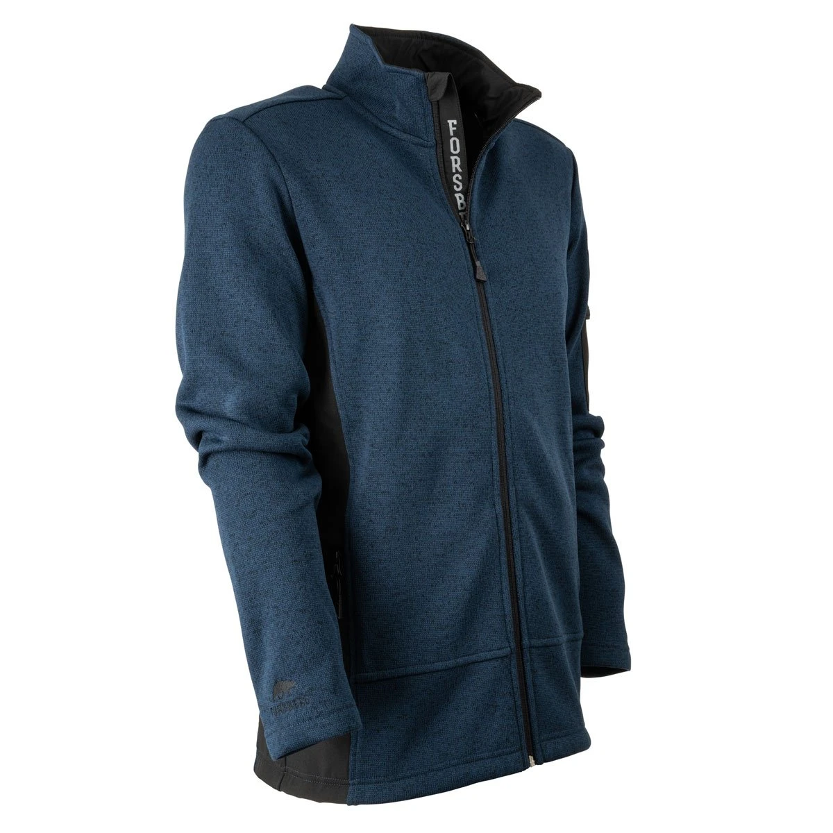 FORSBERG Arvid Strickfleece Jacke FORSBERG Arvid Strickfleece Jacke -Haix Shop 750682 120 Arvid Strickfleece Jacke blau frontside 1