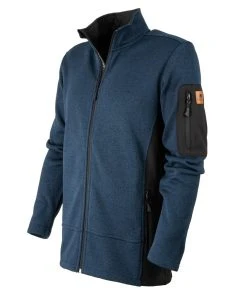 FORSBERG Arvid Strickfleece Jacke 9 FORSBERG Arvid Strickfleece Jacke -Haix Shop 750682 120 Arvid Strickfleece Jacke blau frontside 2 web 1280x1280
