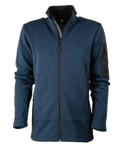 FORSBERG Arvid Strickfleece Jacke 8 FORSBERG Arvid Strickfleece Jacke -Haix Shop 750682 120 Arvid blau front web 1280x1280