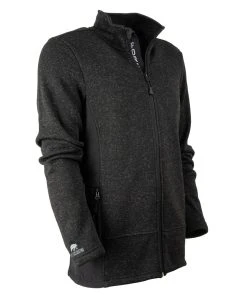 FORSBERG Arvid Strickfleece Jacke 14 FORSBERG Arvid Strickfleece Jacke -Haix Shop 750682 130 Arvid schwarz melange frontside 2 web 1280x1280