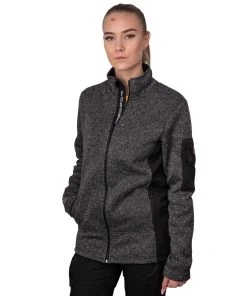 FORSBERG Elva Damen Strickfleece Jacke 2 FORSBERG Elva Damen Strickfleece Jacke -Haix Shop 750686 11 Elva Model Frontside web 1280x1280