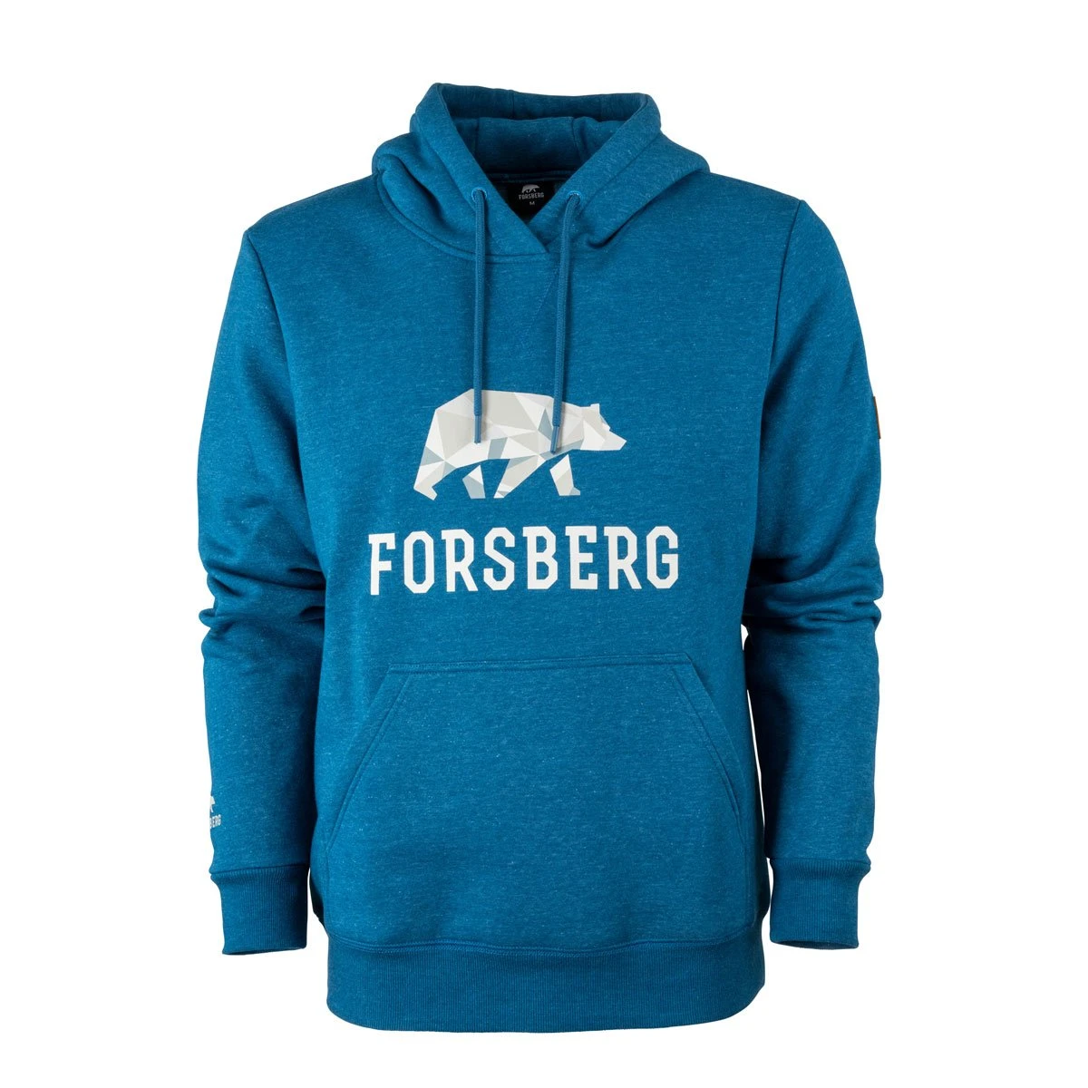 FORSBERG Olsson II Hoodie mit Logo FORSBERG Olsson II Hoodie Mit Logo -Haix Shop 793990 752 Olsson II petrol melange grau front