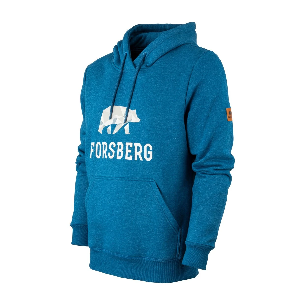 FORSBERG Olsson II Hoodie mit Logo FORSBERG Olsson II Hoodie Mit Logo -Haix Shop 793990 752 Olsson II petrol melange grau frontside 1