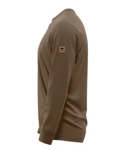 FORSBERG Langar II Langarm Shirt Mit Logo -Haix Shop 797555 346 Langar II braun gelb frontside 2 web 1280x1280