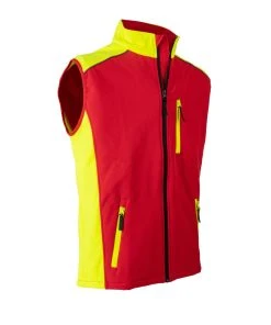 FORSBERG Gulder Softshellweste -Haix Shop 799296 535 Gulder rot gelb frontside 2 web 1280x1280
