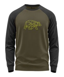 FORSBERG Raglar Longsleeve Shirt -Haix Shop 799743 640 Raglar dark olive front web 1280x1280