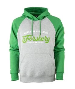 FORSBERG Tonigson Hoodie Zweifarbig Mit Retrologo