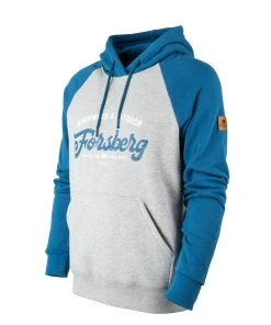 FORSBERG Tonigson Hoodie Zweifarbig Mit Retrologo 5 FORSBERG Tonigson Hoodie Zweifarbig Mit Retrologo -Haix Shop 803236 752 Tonigson petrol uni hellgrau melange frontside 1 web 1280x1280