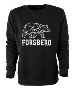 FORSBERG Bertson Sweatshirt Mit Logo -Haix Shop 803465 130 Bertson schwarz weiss front web 1280x1280