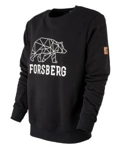 FORSBERG Bertson Sweatshirt Mit Logo -Haix Shop 803465 130 Bertson schwarz weiss frontside 1 web 1280x1280