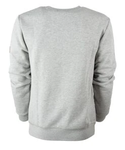 FORSBERG Bertson Sweatshirt Mit Logo -Haix Shop 803465 134 Bertson hellgrau melange schwarz back web 1280x1280