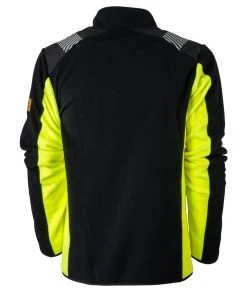 FORSBERG Sikkar Funktionelle Fleecejacke 3 FORSBERG Sikkar Funktionelle Fleecejacke -Haix Shop 807 498 400 Sikkar neongelb schwarz back web 1280x1280