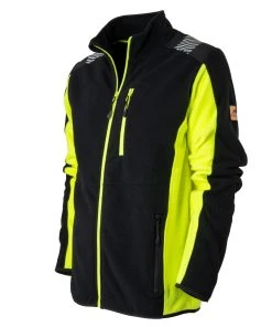 FORSBERG Sikkar Funktionelle Fleecejacke 2 FORSBERG Sikkar Funktionelle Fleecejacke -Haix Shop 807 498 400 Sikkar neongelb schwarz frontside 1 web 1280x1280