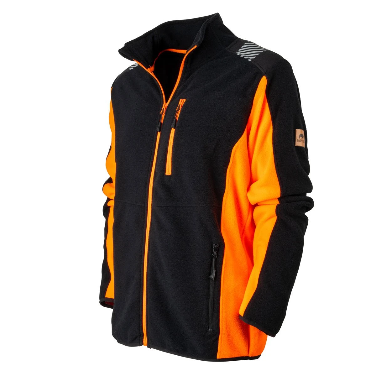 FORSBERG Sikkar funktionelle Fleecejacke FORSBERG Sikkar Funktionelle Fleecejacke -Haix Shop 807 498 650 Sikkar neonorange schwarz frontside 1