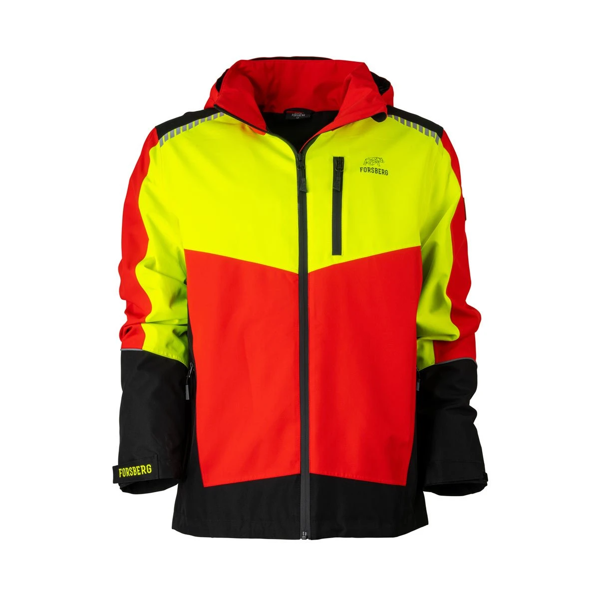 FORSBERG Skogar Allwetterjacke FORSBERG Skogar Allwetterjacke -Haix Shop 808 594 400 Skogar rot gelb front