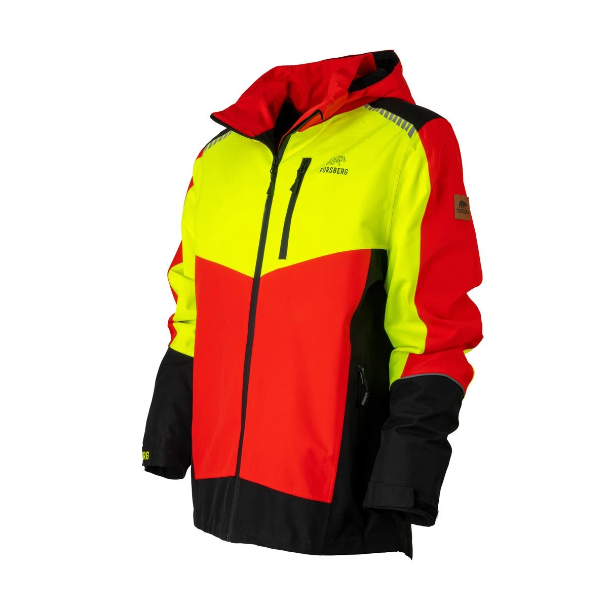 FORSBERG Skogar Allwetterjacke FORSBERG Skogar Allwetterjacke -Haix Shop 808 594 400 Skogar rot gelb frontside 1