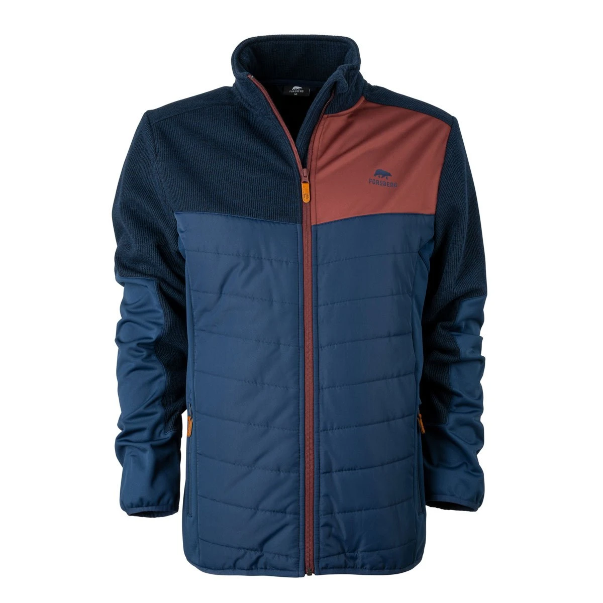 FORSBERG Aeresmann Strickfleecejacke FORSBERG Aeresmann Strickfleecejacke -Haix Shop 808 959 136 Aeresmann blau bordeaux