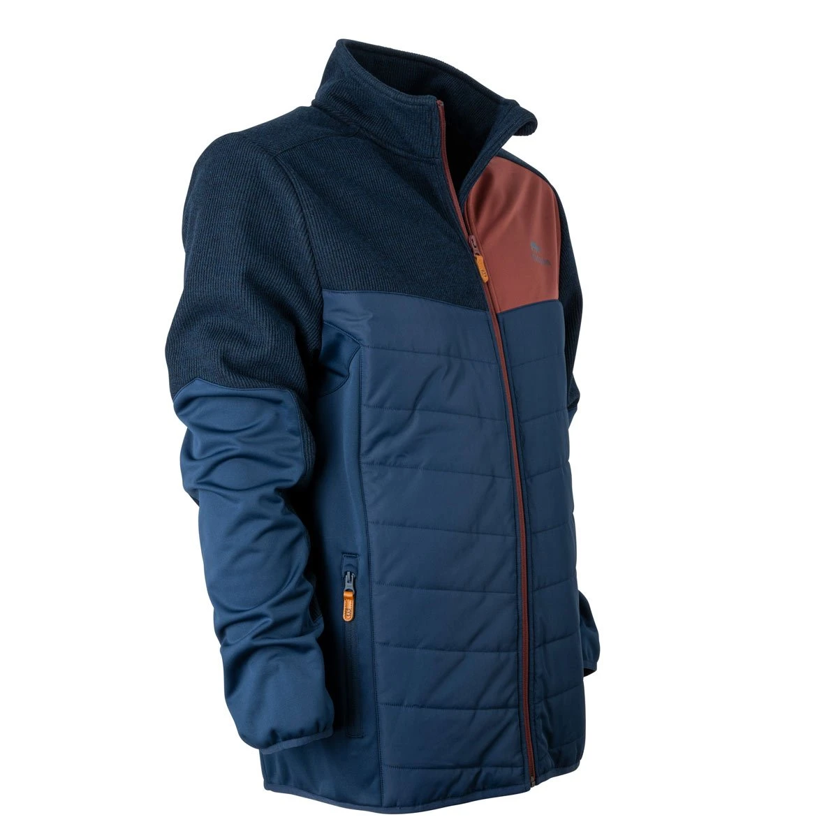 FORSBERG Aeresmann Strickfleecejacke FORSBERG Aeresmann Strickfleecejacke -Haix Shop 808 959 136 Aeresmann blau bordeaux frontside 2