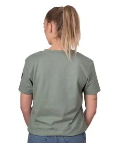 FORSBERG Ilma T-Shirt Mit Brustlogo 2 FORSBERG Ilma T-Shirt Mit Brustlogo -Haix Shop 814590 185 Ilma salbei Model back 1280x1280