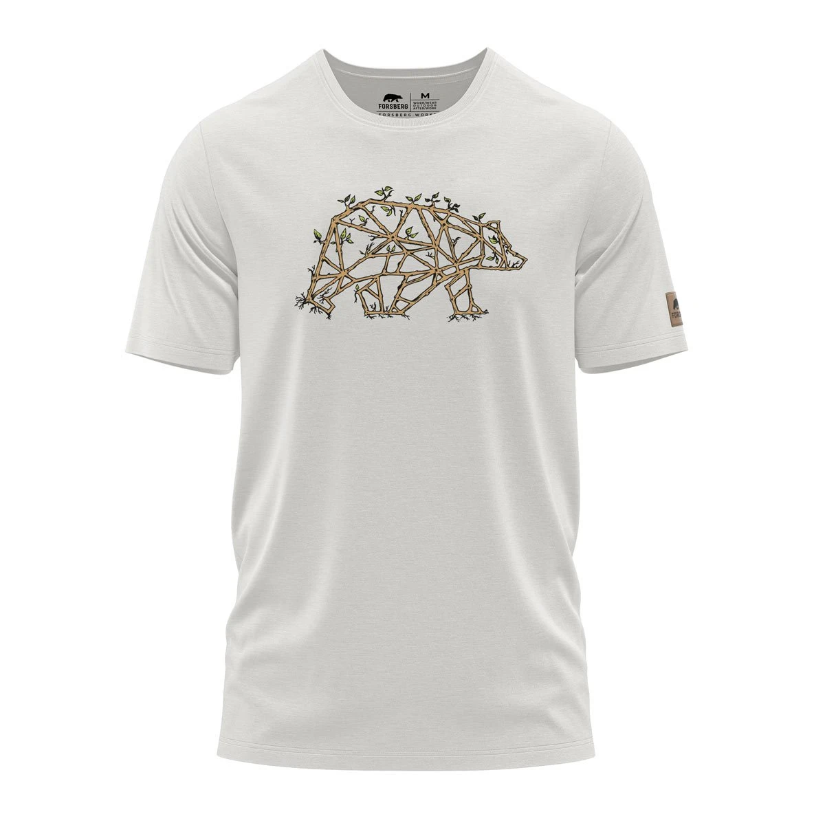 FORSBERG Grenson T-Shirt mit Brustlogo FORSBERG Grenson T-Shirt Mit Brustlogo -Haix Shop 814631 201 Grenson front