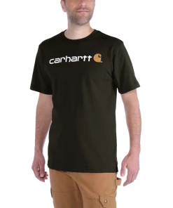 Carhartt Core Logo T-Shirt Dicke Qualität -Haix Shop Carhartt 103361 306 Core Logo T Shirt dicke Qualitaet wear 1280x1280
