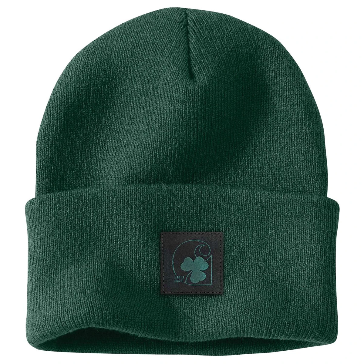 Carhartt Knit Shamrock Patch Beanie Carhartt Knit Shamrock Patch Beanie -Haix Shop Carhartt 105217 G54 Carhartt Knit Shamrock Patch Beanie