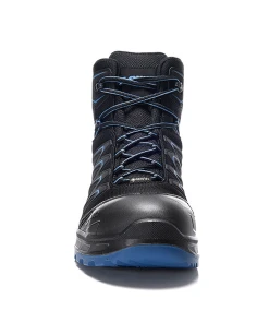 Lowa LARROX Work GTX Mid S3 -Haix Shop ELTEN 5430 LARROX Work GTX black blue mid FRONT 1280x1280