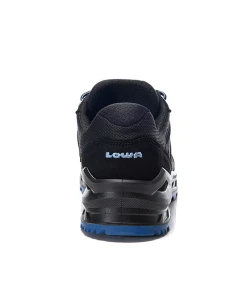 Lowa LARROX Work GTX Low S3 -Haix Shop ELTEN 5432 LARROX Work GTX black blue Low BACK 1280x1280