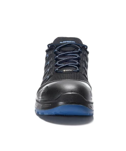 Lowa LARROX Work GTX Low S3 -Haix Shop ELTEN 5432 LARROX Work GTX black blue Low FRONT 1280x1280