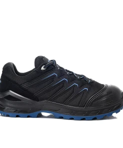 Lowa LARROX Work GTX Low S3 -Haix Shop ELTEN 5432 LARROX Work GTX black blue Low RIGHT 1280x1280