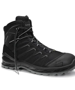 Lowa LARROX Work GTX Mid S3 -Haix Shop ELTEN 5480 LARROX Work GTX black grey mid 1280x1280